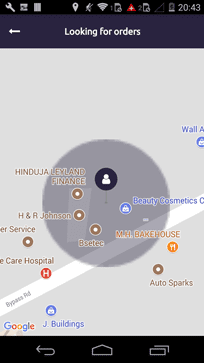 Track your food delivery with Dasher Plus